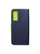 FANCY Book case for HUAWEI P Smart 2021 navy/lime