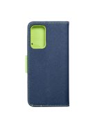 FANCY Book case for SAMSUNG A52 LTE / A52 5G / A52S navy/lime