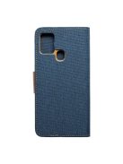 CANVAS Book case for SAMSUNG A21s navy blue