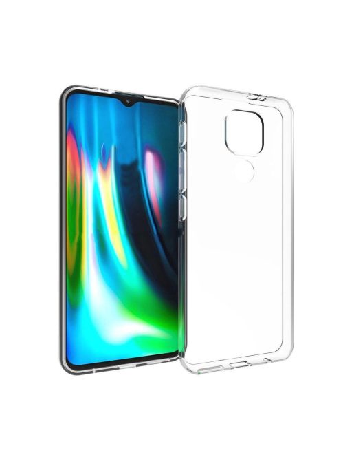 BACK CASE ULTRA SLIM 0,5 mm forMOTOROLA G9 PLAY / E7 Plus transparent