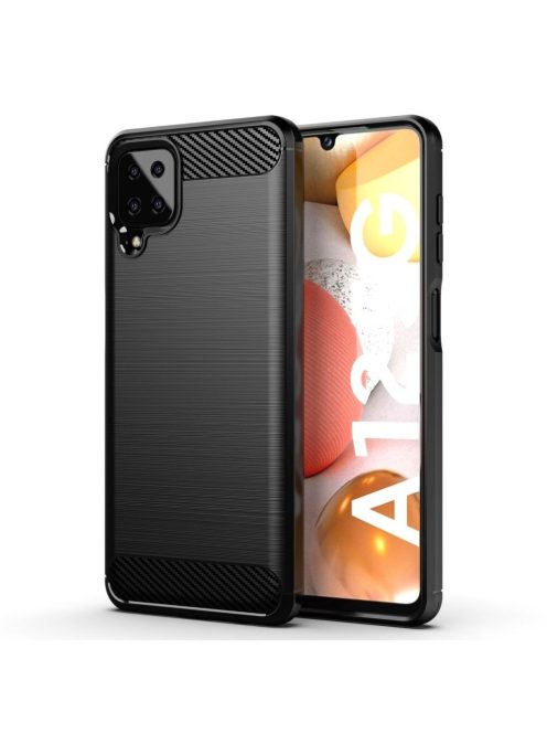 CARBON case for SAMSUNG A12 black