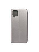 ELEGANCE book case for SAMSUNG A12 grey