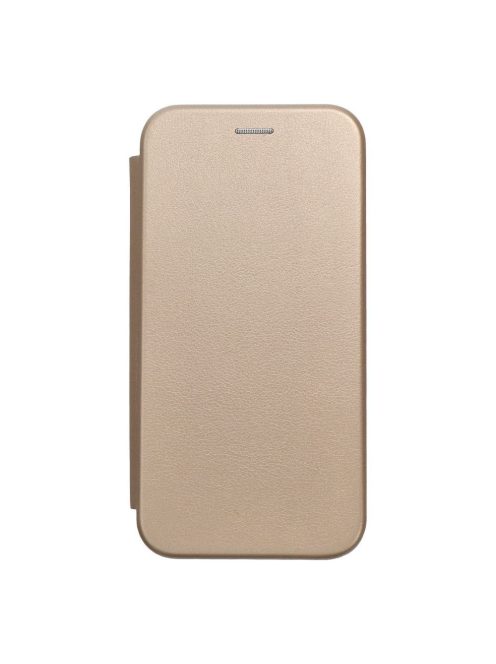 ELEGANCE book case for SAMSUNG A12 gold