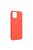 SILICONE case for IPHONE 12 / 12 Pro peach