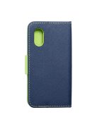 FANCY Book case for SAMSUNG XCOVER 5 navy / lime