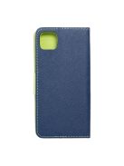 FANCY Book case for SAMSUNG A22 5G navy / lime