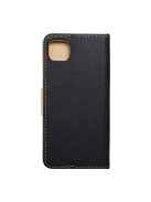 FANCY Book case for SAMSUNG A22 5G black / gold