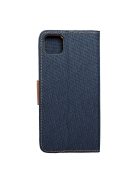 CANVAS Book case for SAMSUNG A22 5G navy blue