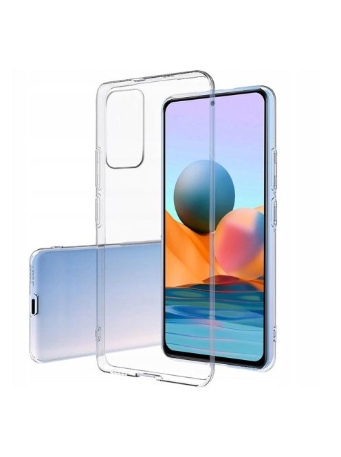 BACK CASE ULTRA SLIM 0,5 mm forXiaomi Redmi Note 10 / 10S transparent