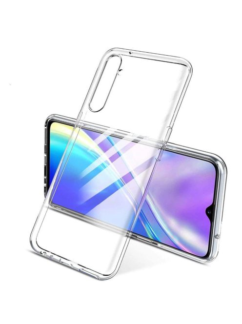 BACK CASE ULTRA SLIM 0,5 mm forREALME 8 / 8 Pro transparent