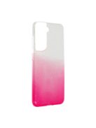 SHINING Case for SAMSUNG S21 FE transparent pink