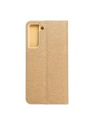 LUNA Book Gold for SAMSUNG S21 FE gold