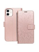 MEZZO Book case for IPHONE 12 / 12 Pro mandala rose gold