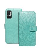 MEZZO Book case for XIAOMI Redmi Note 10 5G / Poco M3 Pro / Poco M3 Pro 5G mandala green