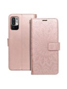 MEZZO Book case for XIAOMI Redmi Note 10 5G / Poco M3 Pro / Poco M3 Pro 5G mandala rose gold