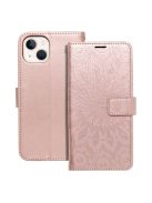 MEZZO Book case for IPHONE 13 mandala rose gold