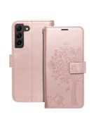 MEZZO Book case for SAMSUNG S22 tree rose gold