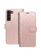 MEZZO Book case for SAMSUNG S22 mandala rose gold