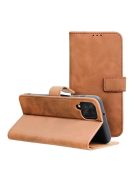 TENDER Book Case for SAMSUNG A12 / M12 brown