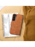 TENDER Book Case for SAMSUNG A12 / M12 brown