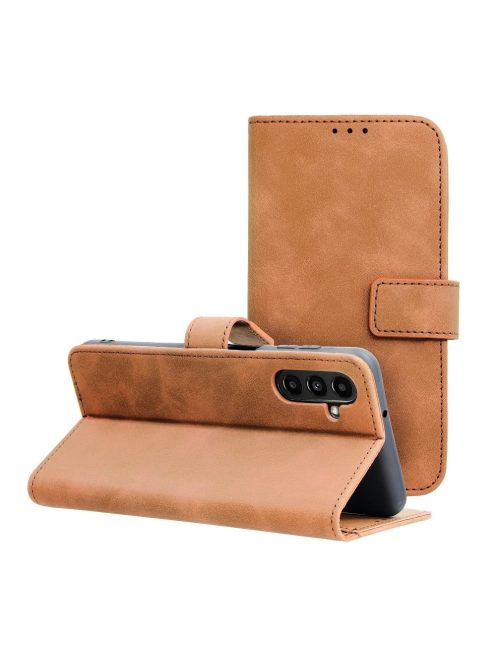 TENDER Book Case for SAMSUNG A13 5G / A04S brown