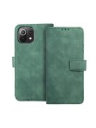 TENDER Book Case for XIAOMI Mi 11 Lite 5G / Mi 11 Lite LTE ( 4G ) / Mi 11 Lite NE green