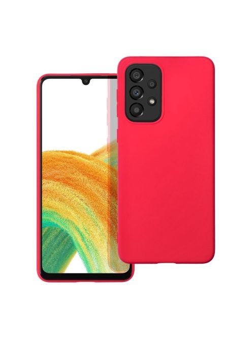 SOFT case for SAMSUNG A33 5G red