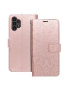 MEZZO Book case for SAMSUNG A13 4G mandala rose gold