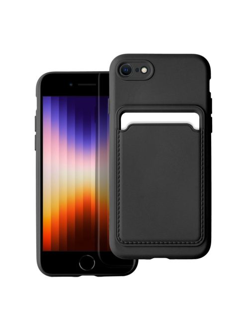 CARD case for IPHONE 7 / 8 / SE 2020 / SE 2022 black