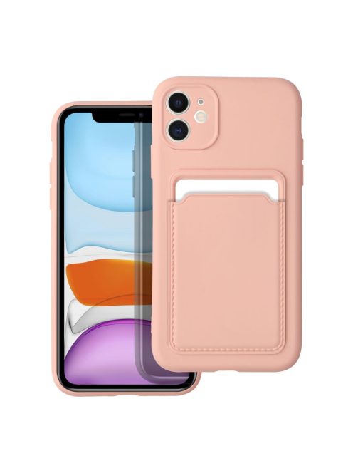 CARD case for IPHONE 11 pink