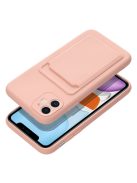 CARD case for IPHONE 11 pink