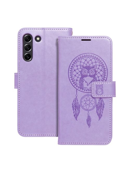 MEZZO Book case for SAMSUNG S21 FE dreamcatcher purple