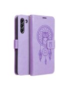 MEZZO Book case for SAMSUNG S21 FE dreamcatcher purple