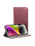 SMART MAGNETO Book case for SAMSUNG A13 4G burgundy