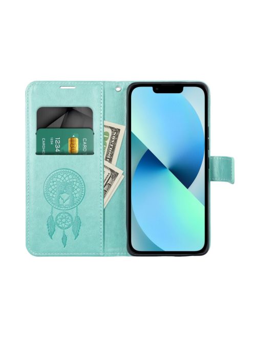 MEZZO Book case for SAMSUNG A22 5G dreamcatcher green