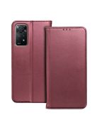 SMART MAGNETO Book case for XIAOMI Redmi Note 11 / 11S burgundy