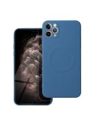 SILICONE MAG COVER case compatible with MagSafe for IPHONE 11 Pro Max blue