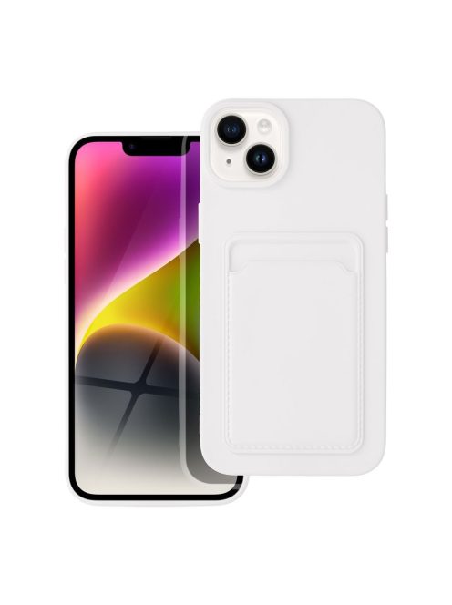 CARD case for IPHONE 14 Plus white