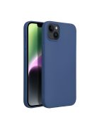 SILICONE case for IPHONE 14 Plus blue