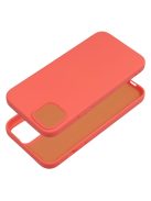 SILICONE case for IPHONE 14 Plus peach