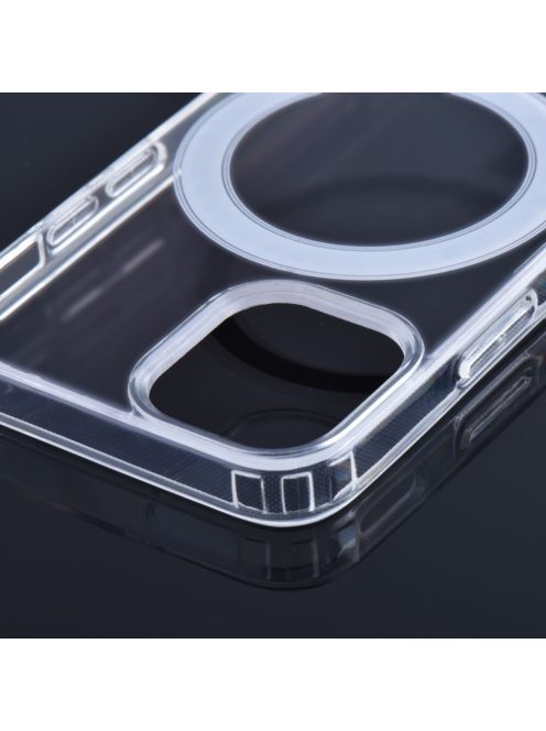 CLEAR MAG COVER case compatible with MagSafe for IPHONE 13 transparent