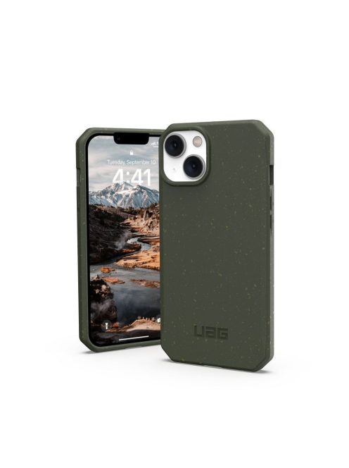 ( UAG ) Urban Armor Gear Biodegradable Outback case for iPhone 14 PLUS green