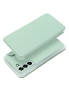 PIANO Book case for SAMSUNG S21 FE light green