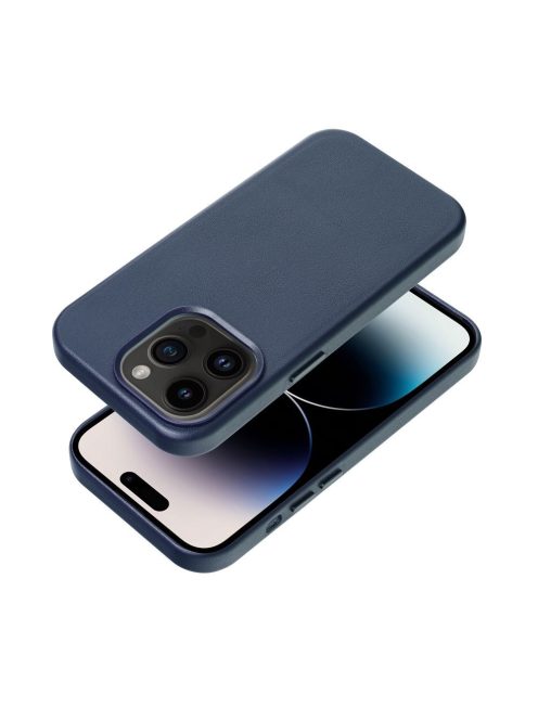 LEATHER MAG COVER case for IPHONE 11 indigo blue