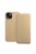 DUAL POCKET Book case for IPHONE 14 Plus gold