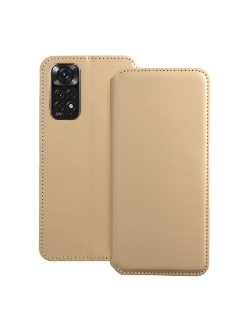 DUAL POCKET Book case for XIAOMI Redmi Note 11 / 11S gold