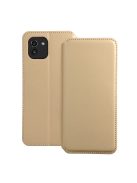 DUAL POCKET Book case for SAMSUNG A03 gold