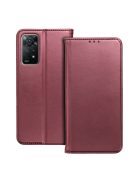 SMART MAGNETO Book case for MOTOROLA EDGE 30 Ultra burgundy