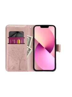 MEZZO Book case for SAMSUNG A54 5G mandala rose gold