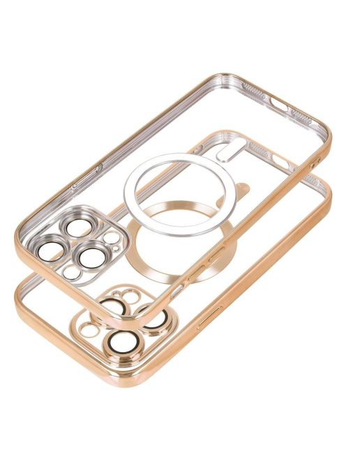 ELECTRO MAG COVER case compatible with MagSafe for IPHONE 11 gold